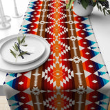 B Pair Tasseled Table Runner's Its a little color on it
