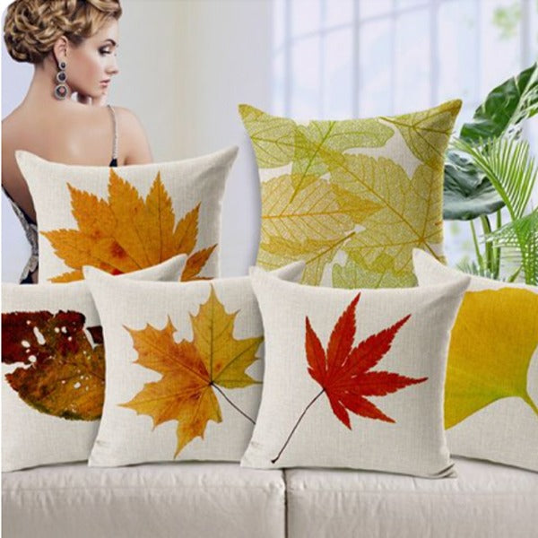 Colourful Autumn Cushion Covers Pack 6