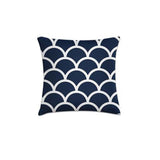 Navy Blue Cushions Covers Pack 4
