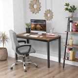 Metal Frame Computer Office Work Station Desk Table - waseeh.com