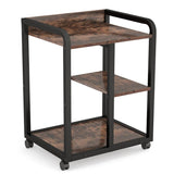 Adama Rolling Home Office Side Table Trolley - waseeh.com
