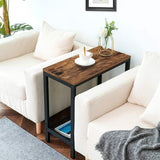 Sandra Iron Nightstand Bed Side Sofa Table - waseeh.com