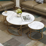 Maywood Courtyard Living Lounge Coffee Center Tables (Set of 3) - waseeh.com