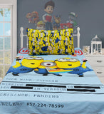 Kids Bed Sheet - Minions2