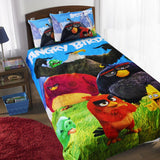 Bossy Angry Birds Bedsheet
