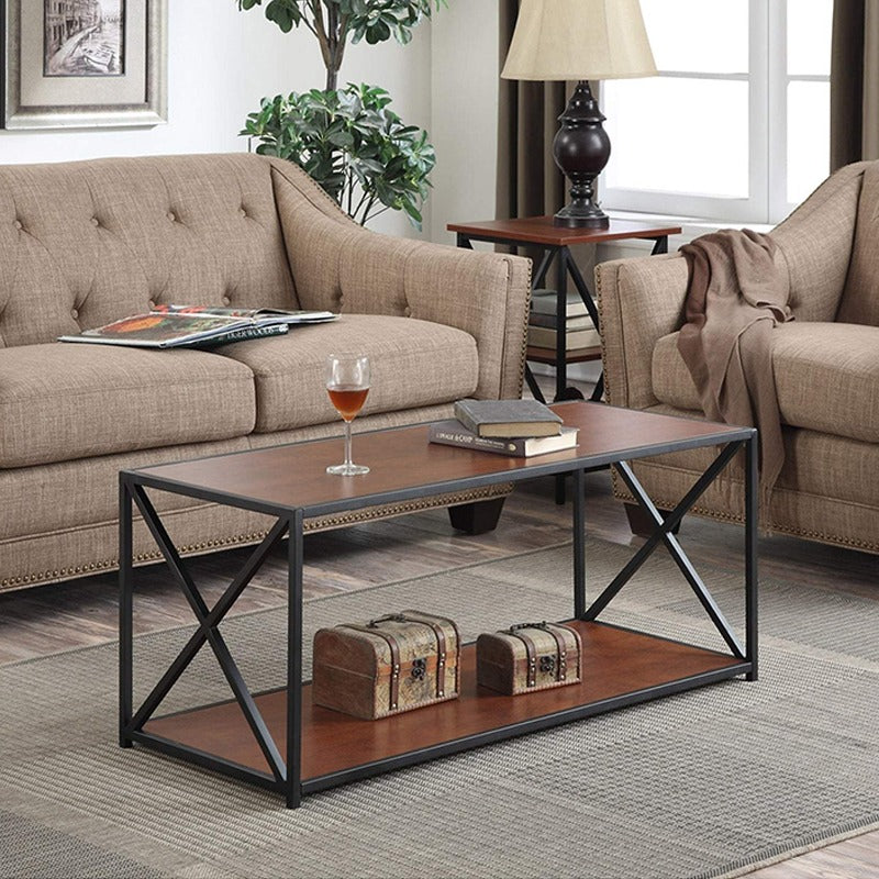 Loft Ehrlich Living Lounge Drawing Room Center Side Coffee Table - waseeh.com