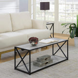 Loft Ehrlich Living Lounge Drawing Room Center Side Coffee Table - waseeh.com