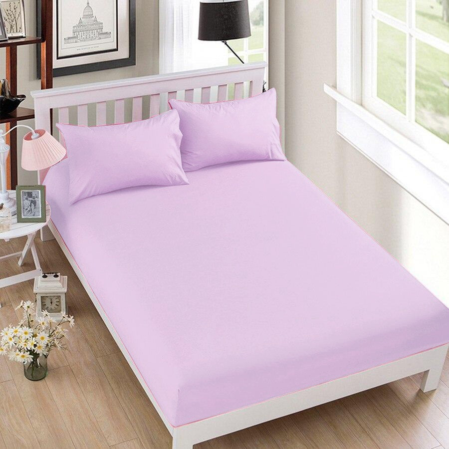 Fitted Sheet (Mauve)