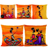 Egyptian Cleopatra Cushion Covers Pack 5