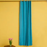 Ochre Eyelet Curtains