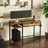 Occonor Home Office Writing Organizer Desk Drawer Table - waseeh.com