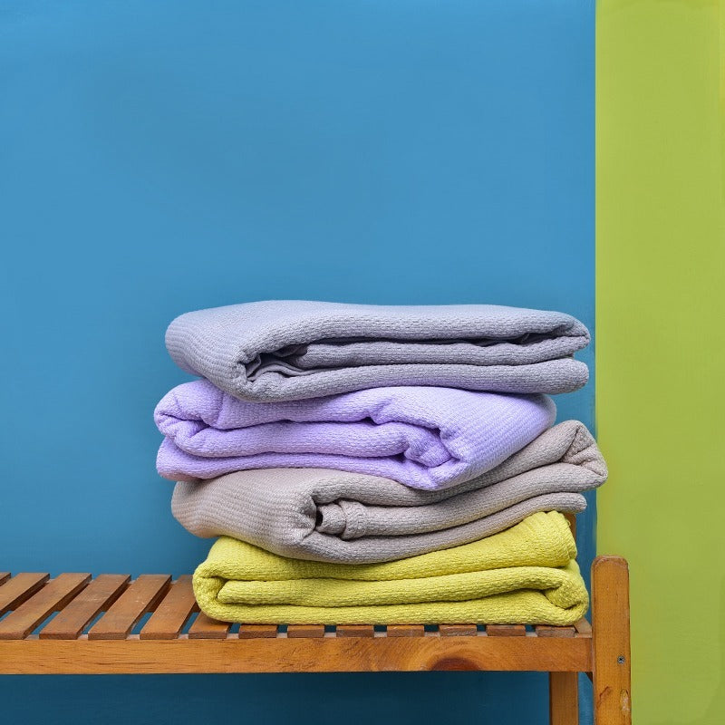 Summer Cotton Thermal Blanket Throws