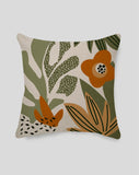 Orange Flower Cushion Covers Pack 4