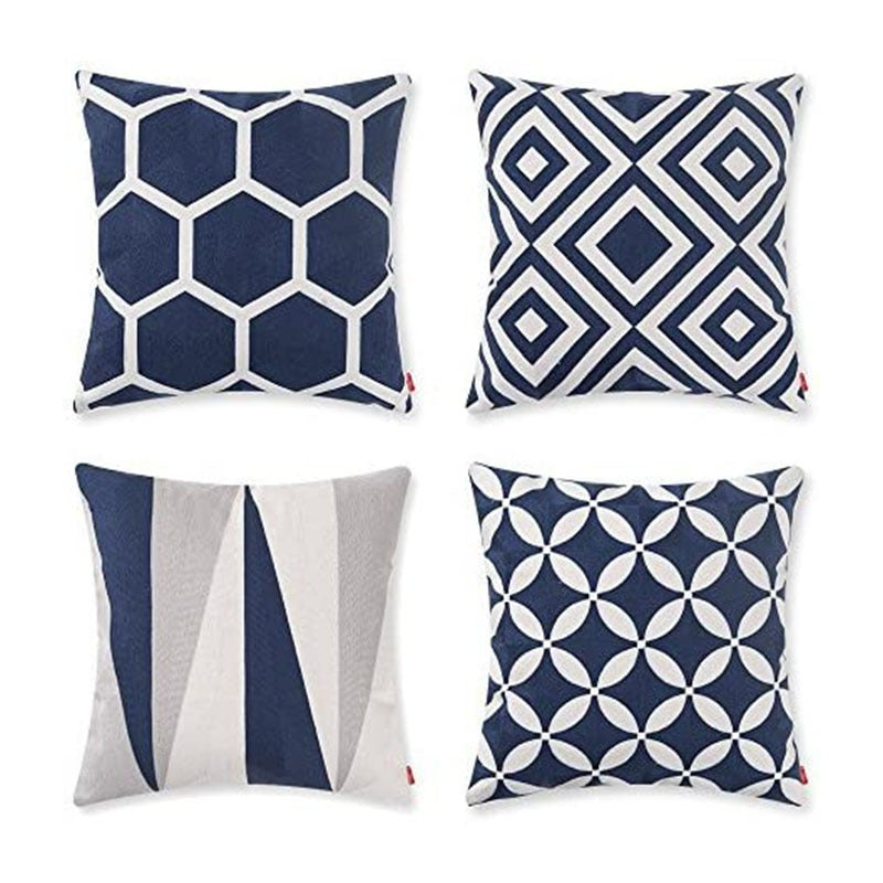 Baibu Design Pattern Cushion Covers Pack 4