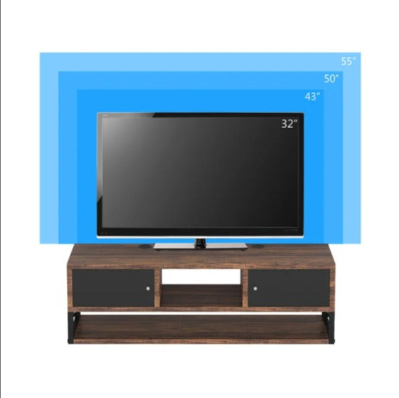 Malady Floating Lounge Bedroom TV Console Cabinet Shelve Stand Decor - waseeh.com