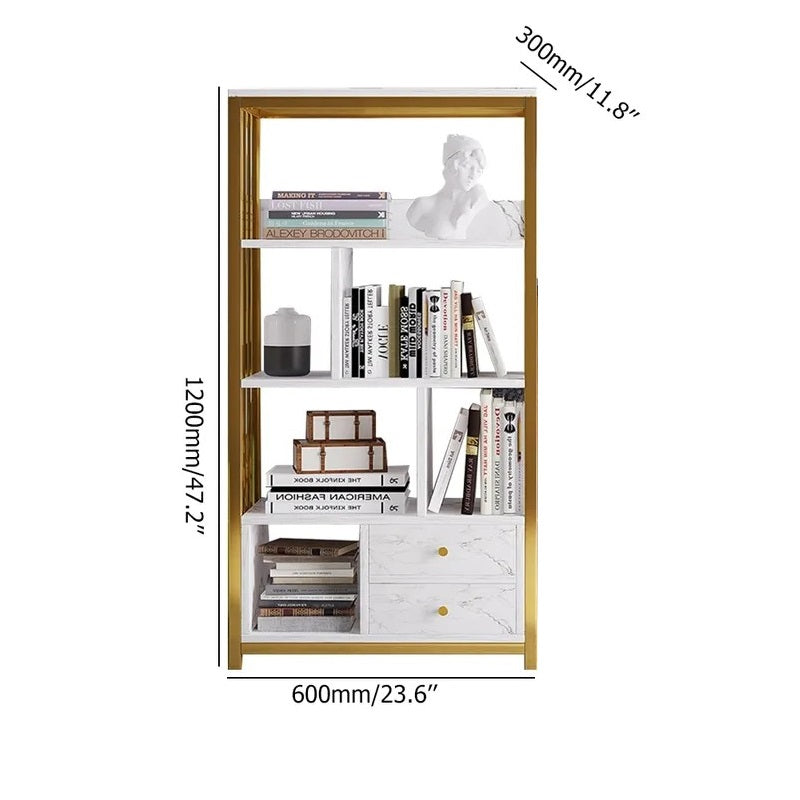 Credenza Bookcase Living Lounge Bedroom Storage Organizer Rack - waseeh.com