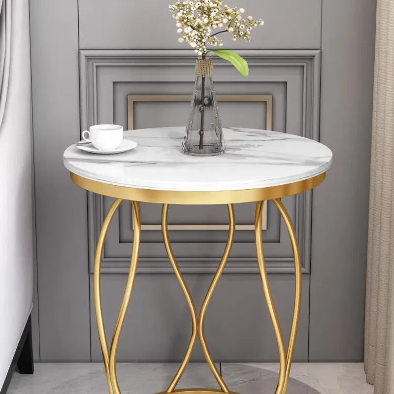 Gilded Living Lounge Bedroom Modern Side Table - waseeh.com