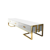 Inclination Rectangular Living Lounge Bedroom LED Wall Console Table - waseeh.com