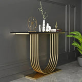 Convex Entry Way Living Lounge Drawing Room Console Organizer Table - waseeh.com