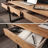 Copse Home Office Work Writing Storage Organizer Desk Drawer Table - waseeh.com