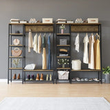 Ravishing Living Bedroom Shoe Coat Hang Storage Organizer Rack Decor - waseeh.com
