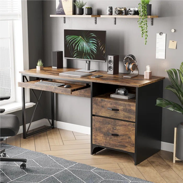 Labelle Living Room Office Work Station Organizer Drawer Desk Table - waseeh.com