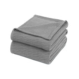 Waffle Cotton Thermal Blanket Double