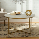 Brushed Lounge Living Drawing Room Center Coffe Table - waseeh.com