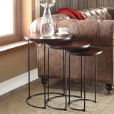 Eloise Living Lounge Bedroom Nesting Table Set (3 pcs) - waseeh.com