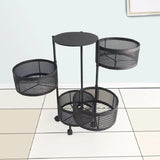 Parfait Rotating Trolley (Round) - waseeh.com