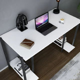 White Aerol Work Writing Home Office Desk Table - waseeh.com