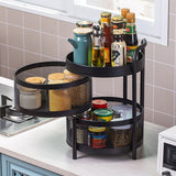 Parfait Rotating Trolley (Round) - waseeh.com