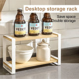 The Desktop Storage Rack (2-Tier) - waseeh.com